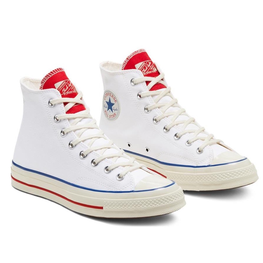 Converse Chuck Taylor All Star 70s High Optical White Red Original BNIB