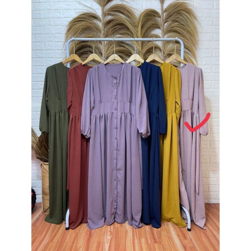 GAMIS DRESS LESTY CRINGKLE FELIOR