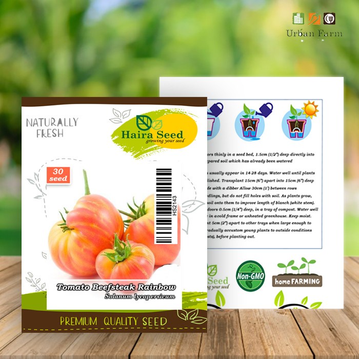 Benih-Bibit Tomat Beefsteak Rainbow (Haira Seed)