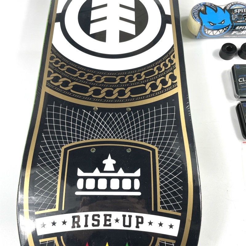 Element SET Skateboard Profesional 7 Lapis Bahan Maple 7.75 / 7.8 / 8.0 / 8.125 / 8.75 / 8.3 5 Inci Buku Literatur Klasik