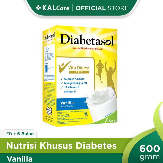 

Diabetasol Vanilla 600 gr [TERBARU]
