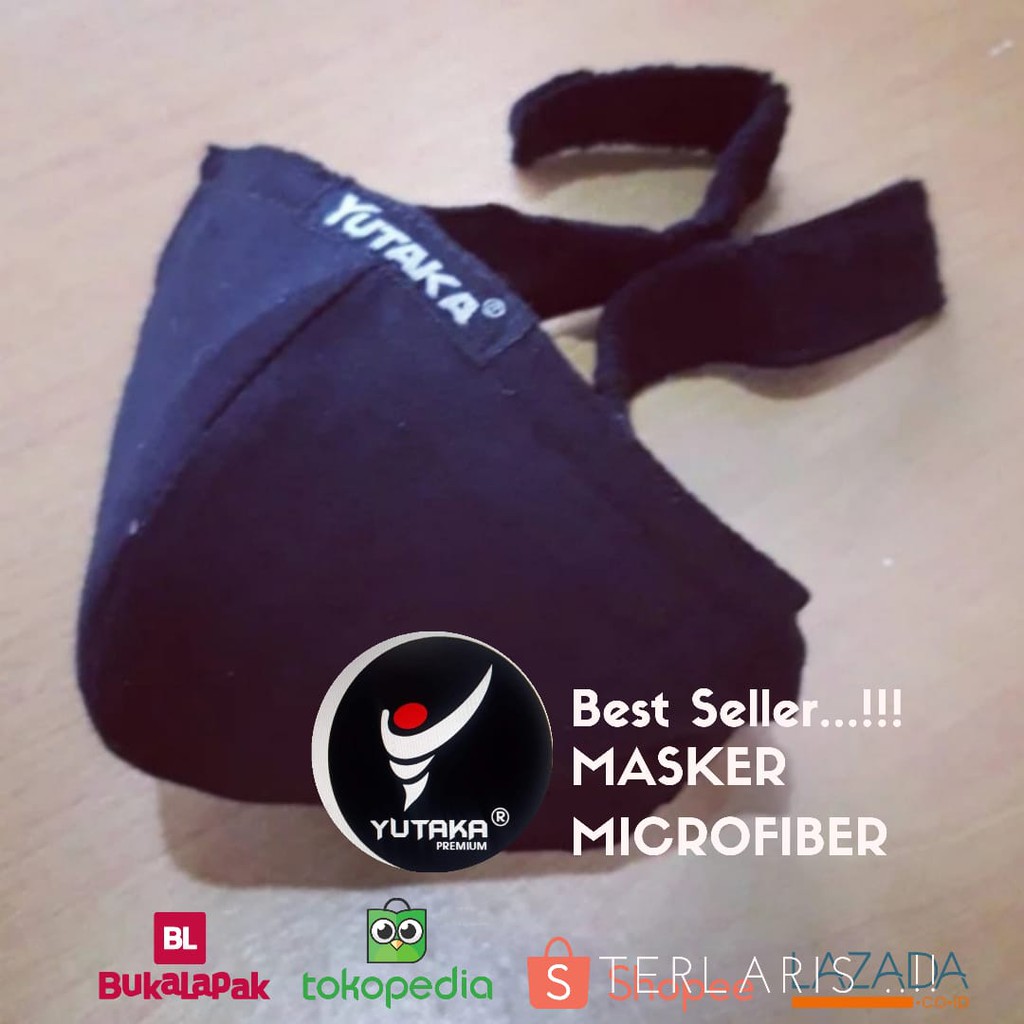 YUTAKA MASKER POLISI, MASKER MOTOR MICROFIBER