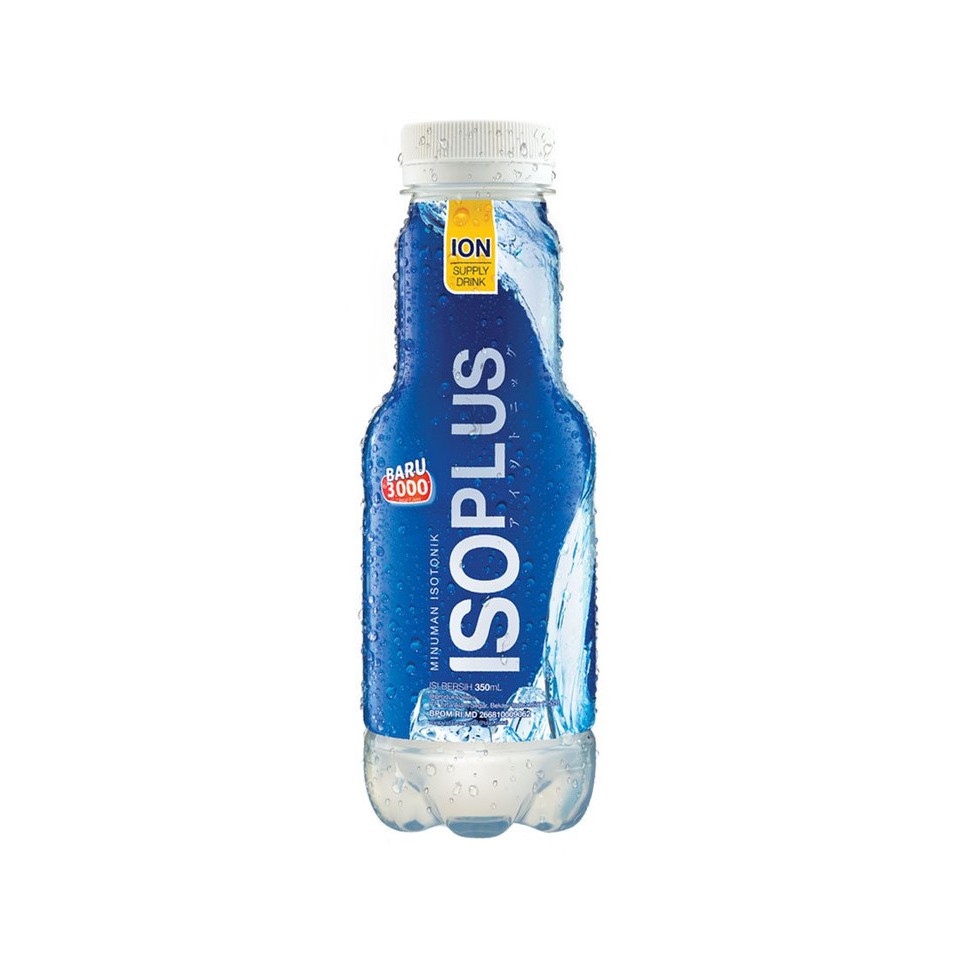 

ISOPLUS Minuman Isotonik Botol 350ml 1 Dus (12 pcs)