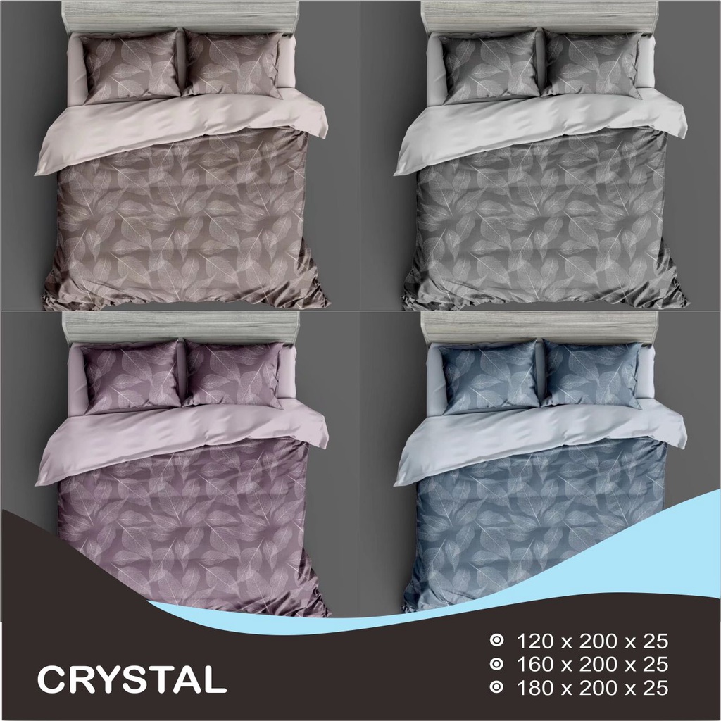 Bedcover Set Sandy Collection New Crystal Semua Ukuran