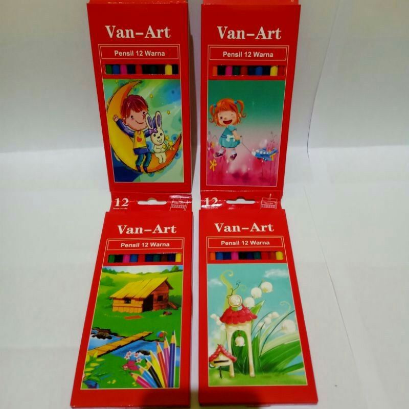 

PENSIL WARNA VAN ART 12 PCS PANJANG