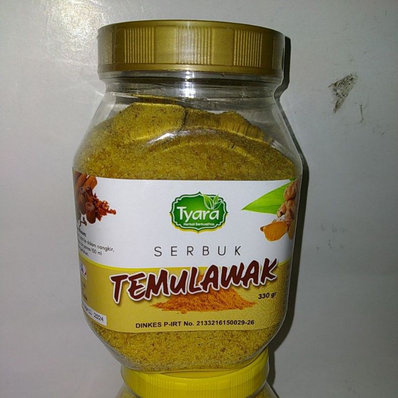 

serbuk temulawak instan 330 gram tyara