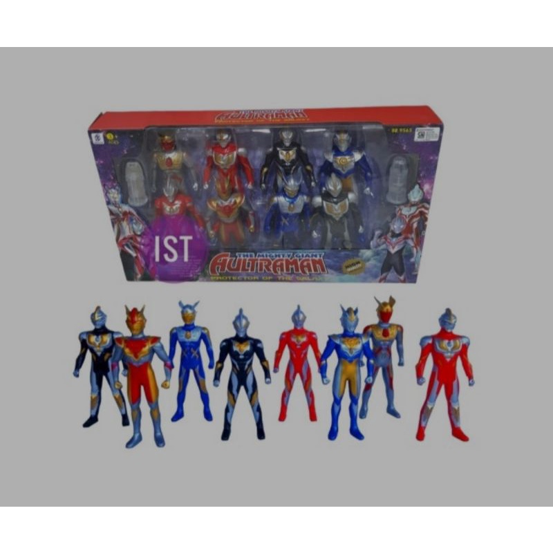 Mainan Robot Ultraman 8 pcs No.BP9565