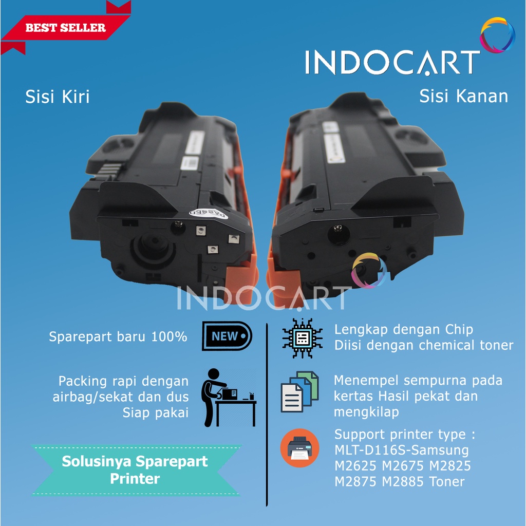 Toner Cartridge Compatible MLT-D116S-Samsung M2625 M2675 M2825 M2875
