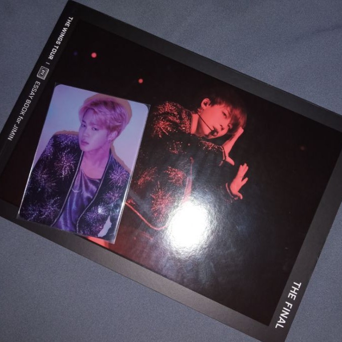 [BOOKED] BTS JIMIN Essay Book