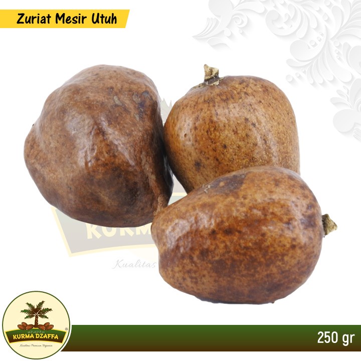 

Buah Zuriat Mesir Utuh/Zuriyat/Doum Promil 250 gr