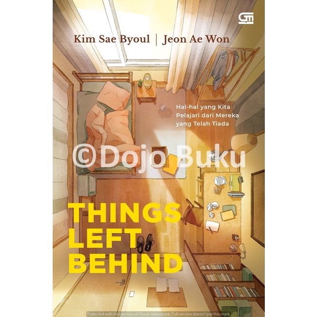 Buku Novel Things Left Behind by Kim Sae Byoul