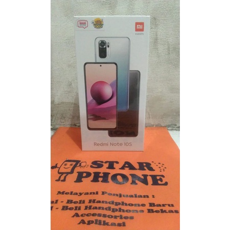 Xiaomi redmi note 10s 6/64 GB dan 8/128 Gb