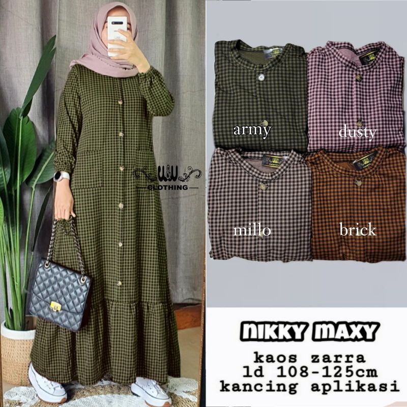 NIKKY MAXY ORI BY W&amp;W GAMIS TERBARU