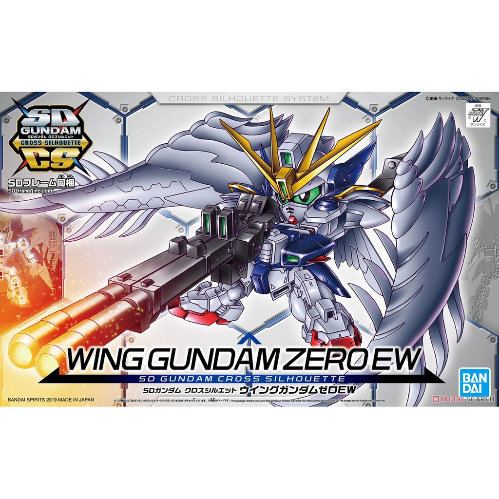 BANDAI SDCS SD CS Cross Silhouette Wing Gundam Zero EW