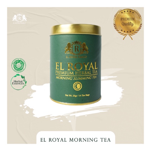 El royal Premium Tea /Teh Pelangsing siang &amp; malam (1 paket) - El Royal Minuman Kesehatan