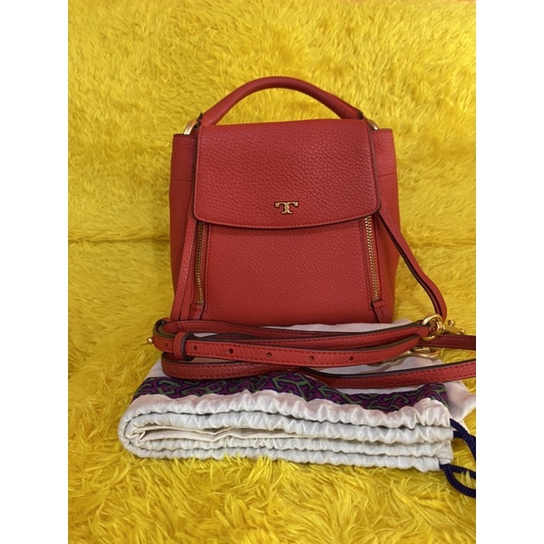 Preloved Tory Burch Half Moon Satchel Original Authentic - Good Condition - No Kw No Fo