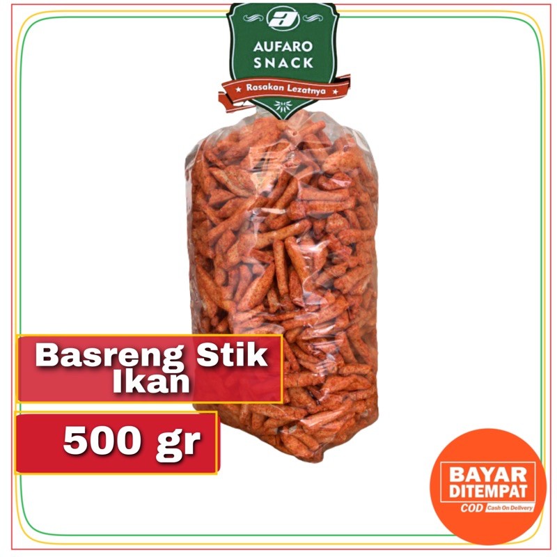 BASRENG PEDAS KILOAN MURAH AUFARO SNACK 500 GRAM