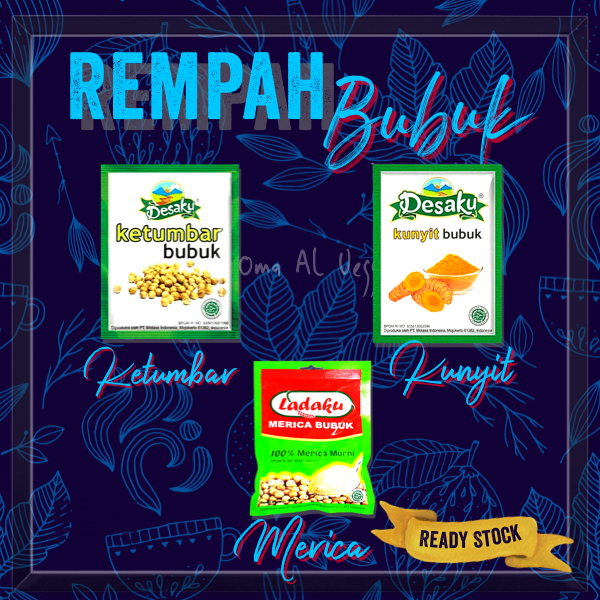 

DESAKU BUMBU REMPAH BUBUK & LADAKU PER PACK