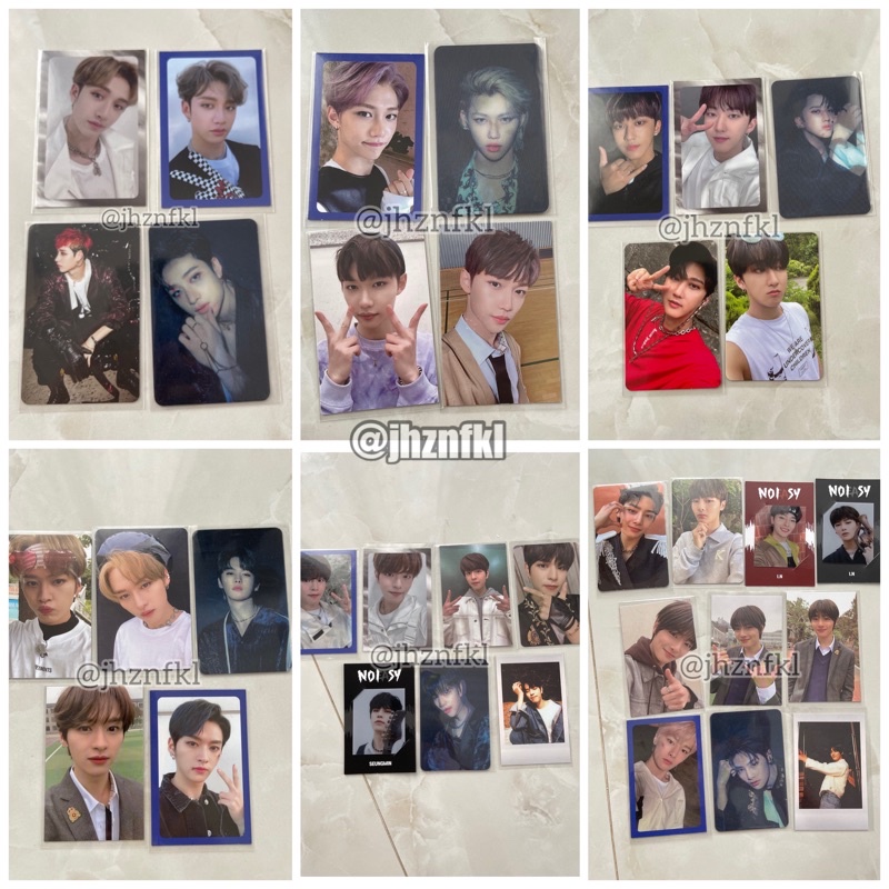 Photocard official stray kids