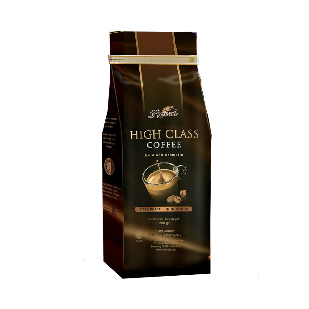 Kopi Luwak High Class Dark Roast Bean 200gr