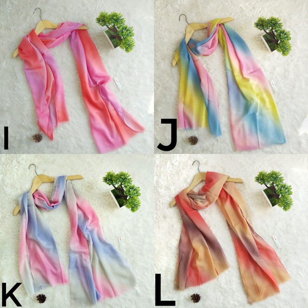 Shawl Pashmina Gradient Series