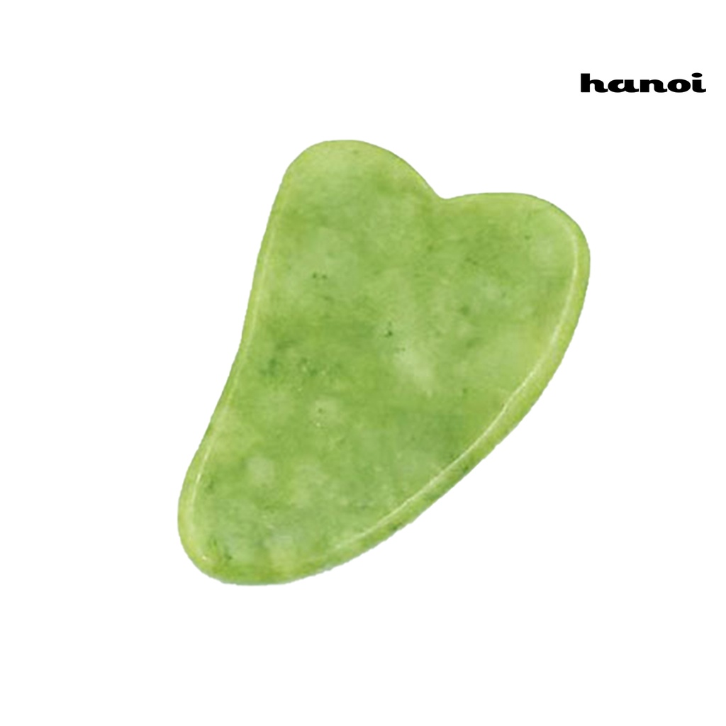 HQTM_Guasha Tool Release Tension Heart-Shaped Compact Massage Roller Board Stone for Adults