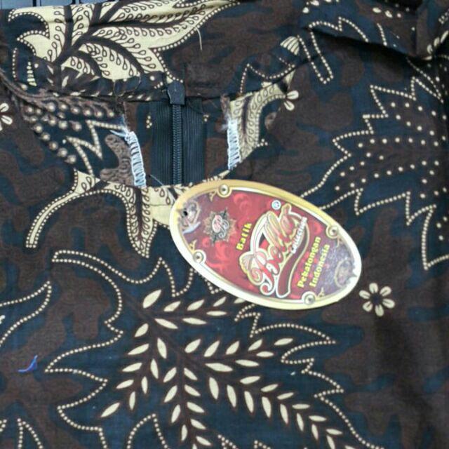 Terlaris Atasan Tunik Batik Dolby Dolbi Dobby Doby Tenun Sutra