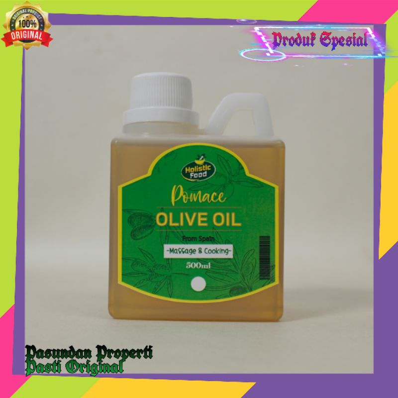 

Pomace Olive Oil 500ml Holistic Food Minyak Zaitun murni Spanyol