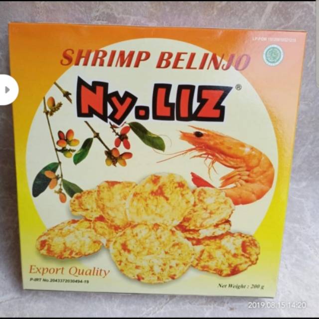 

emp liz udang manis dan pedas 200gr