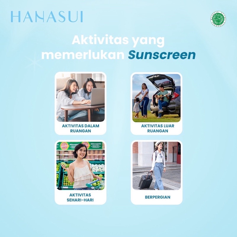 HANASUI Collagen Water Sunscreen SPF50 PA+++ Tabir Surya