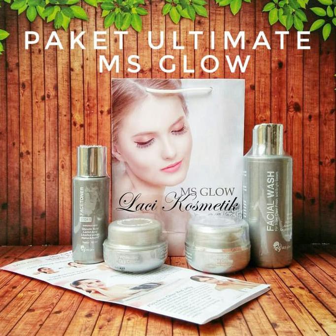 Hot!!! Paket Ultimate - Ms Glow Untuk Flek Anti Aging - Ms Glow Bpom Original