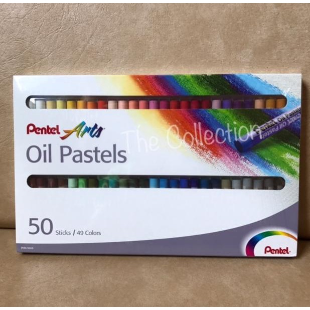 

ATK0317PT isi 50 PENTEL PHN 50 Oil Pastel Art 49 warna crayones art