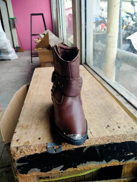 Sepatu Jungle Jenggel HARLEY DAVIDSON Boots Turing Kulit Asli Moge Bikers Pacuan Original Leather