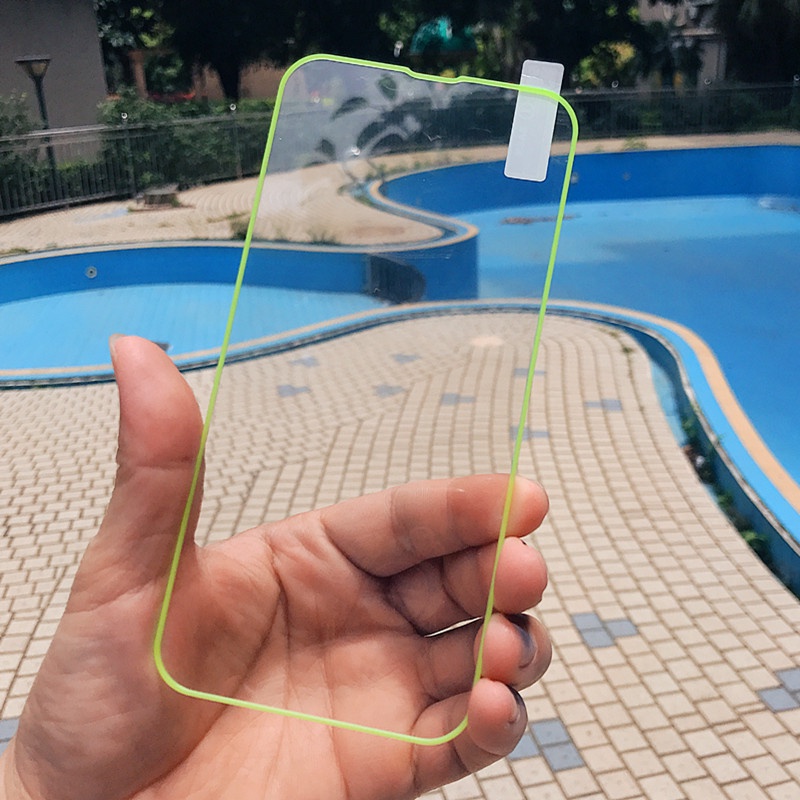 Pelindung Layar Tempered Glass HD Luminous Untuk IPhone 13 12 11 Pro MAX X XR XS MAX 6 6S 7 8 PLUS SE 2020