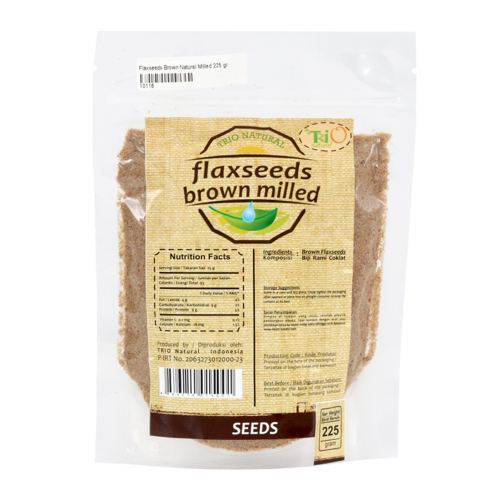 

Trio Natural - Flaxseed Brown Natural 225gr
