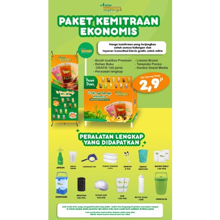 

PAKET EKONOMIS ES TEH REMAJA KHUSUS KE KALTIM BONTANG