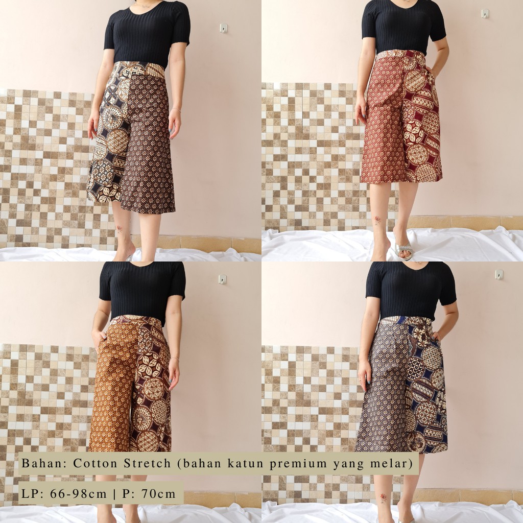 3466 jong cullotes batik pants