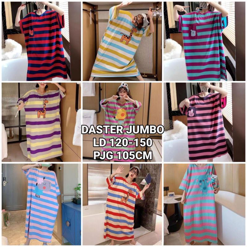 Daster Jumbo Import Piyama Wanita Baju Tidur Wanita Import Murah C08-A18