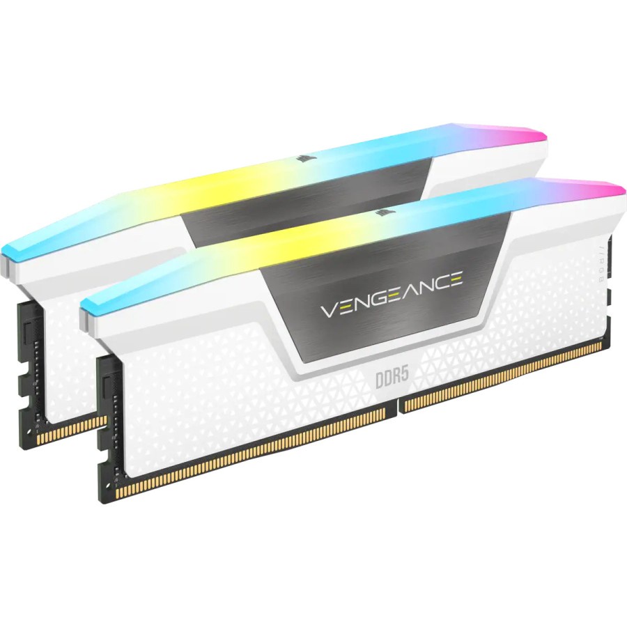 Corsair DDR5 Vengeance RGB PC41600 (2x16GB) CMH32GX5M2B5200C40W White