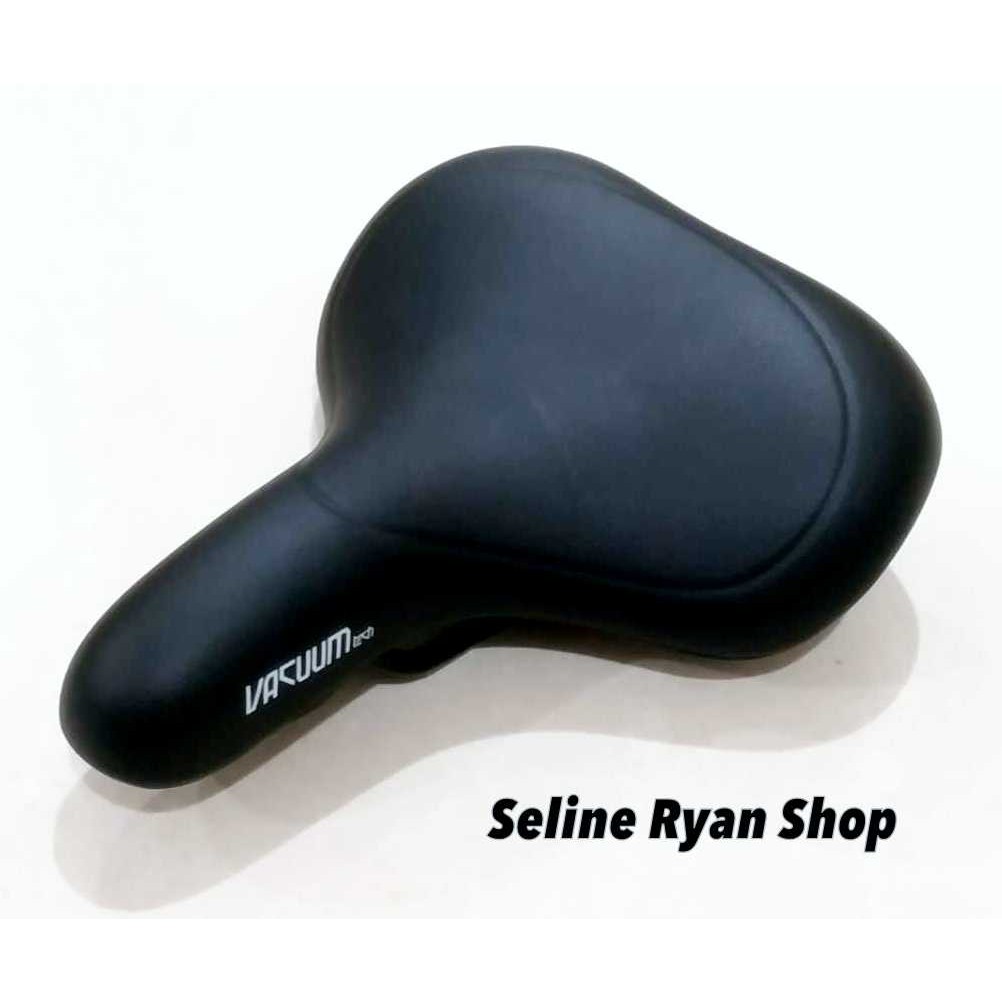 Sadel Gel Sepeda MTB / Seli / BMX UNITED Vacuum Tech Hitam