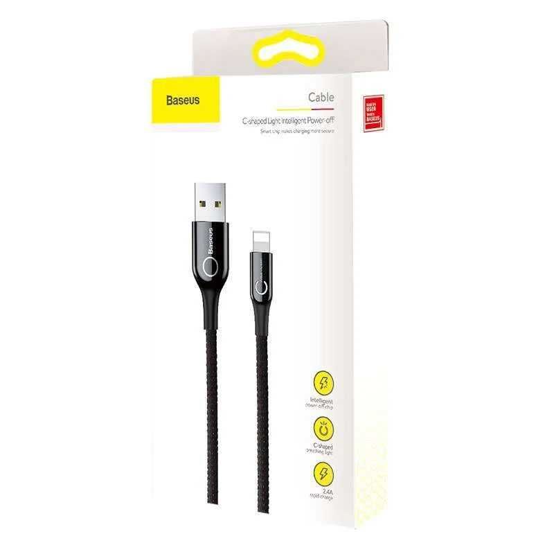 Baseus Kabel Charger Lightning 2.4A 1 Meter