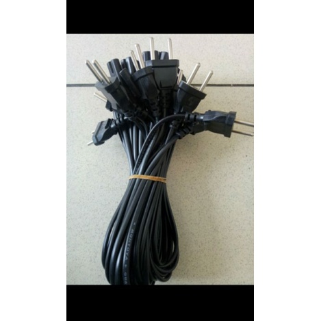 kabel power ac8 panjang 1,5meter merek MONTOYA jual per/10pcs