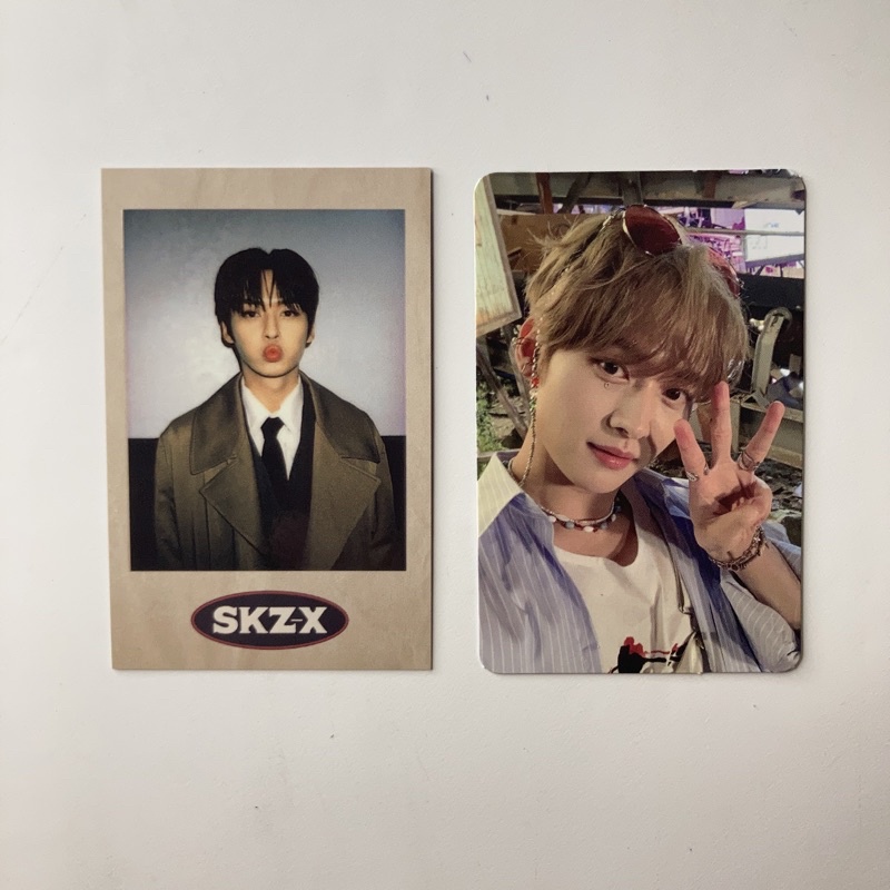 photocard polaroid lee know noeasy skzx lino pola ino nootnoot tiga jari