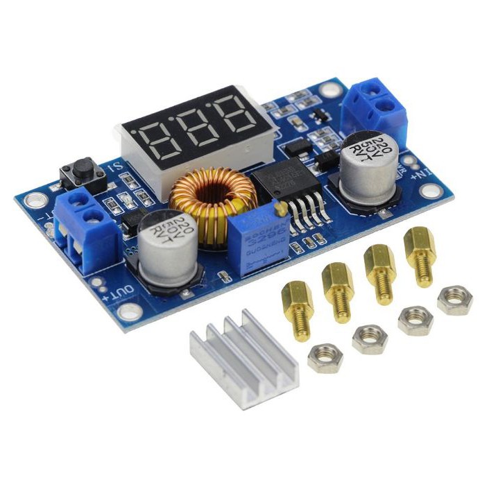 5A 75W DC-DC Adjustable Step-down Converter Power Supply Module