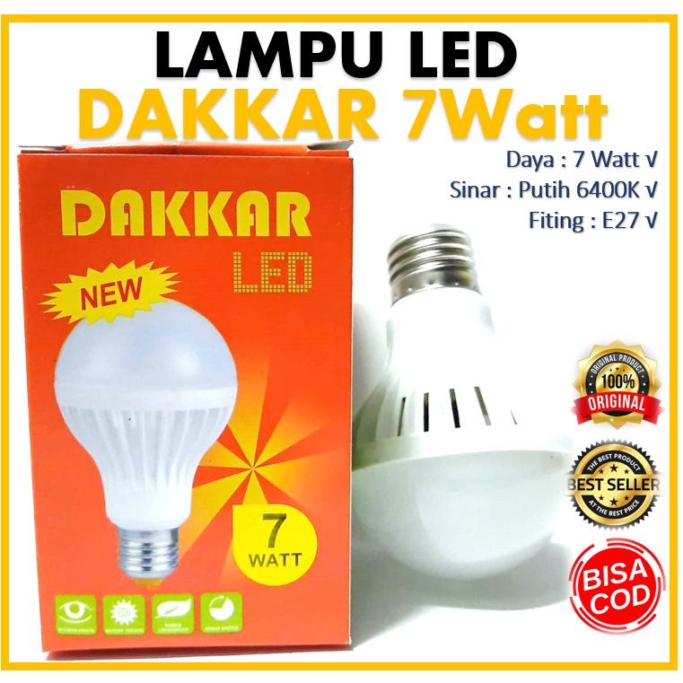 Lampu Led 7w DAKKAR 7watt