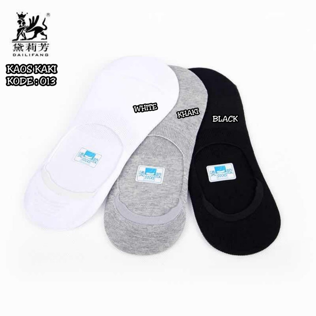 KAOS KAKI BAWAH MATA KAKI ( HIDDEN SOCK ) KODE : 013