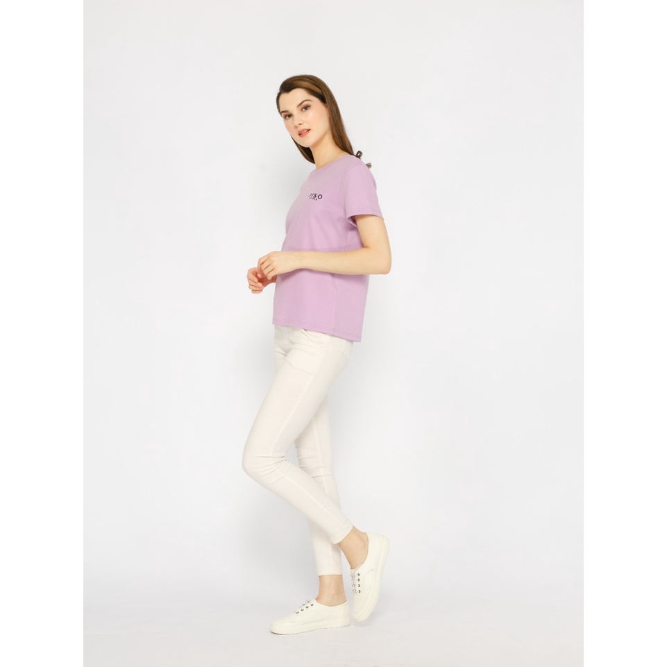 JISO T-shirt Basic Wanita / Kaos Wanita Lengan Pendek / T-shirt O Neck Polos