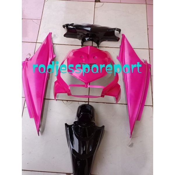 body halus beat karbu tahun 2012 cutom repaint pink hitam