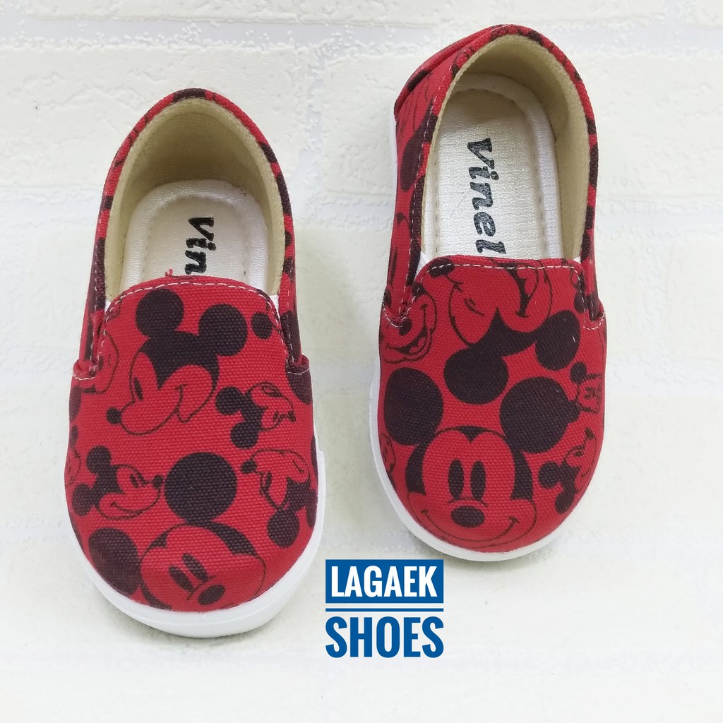 Sepatu Anak Perempuan Motif Kartun Lucu Anti Licin REJECT Usia 1 2 Tahun - Sepatu Anak Cewek Minus Dikit [SEPATU ANAK REJECT]