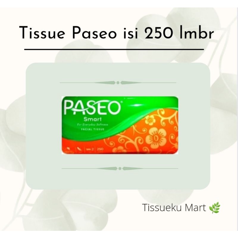 Tissue Facial Paseo isi 250 lmbr